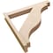 Ekena Millwork 6-in W x 40-in D x 40-in H Funston Block Rough Cedar Woodgrain TimberThane Outlooker, Primed Tan OUTUR060X40X40FST44RCPR - alternate 6